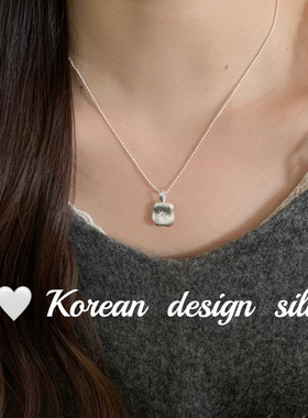 韩国高级感ins小众设计银饰S925纯银 星星项链叠戴简约锁骨