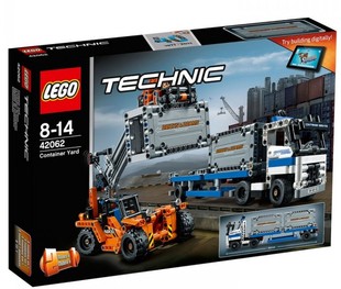 LEGO乐高 42062 集装箱堆场货车 TECHNIC 科技机械 积木玩具 全新