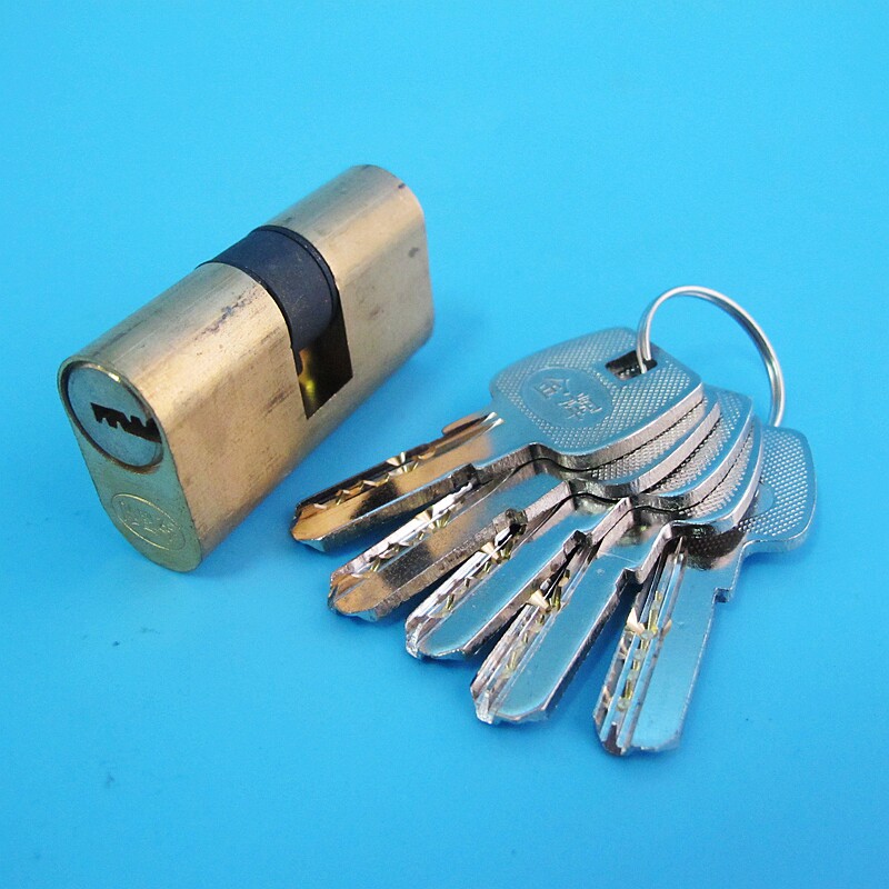 和谐拉闸门锁倒舌锁金福利金辉拉闸门锁卷闸门锁铜芯和谐拉闸门锁