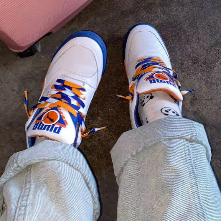 彪马男女运动低帮拼接休闲鞋