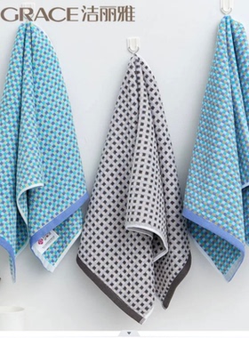 库存有100条洁丽雅毛巾6618 棉多色 72*34cm 80克左右三等