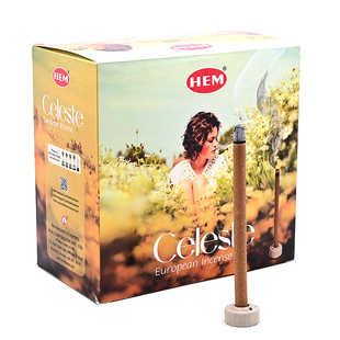 家用熏香薰瑜伽冥想放松 dhoop印度进口天然柱香欧式 HEM Celeste