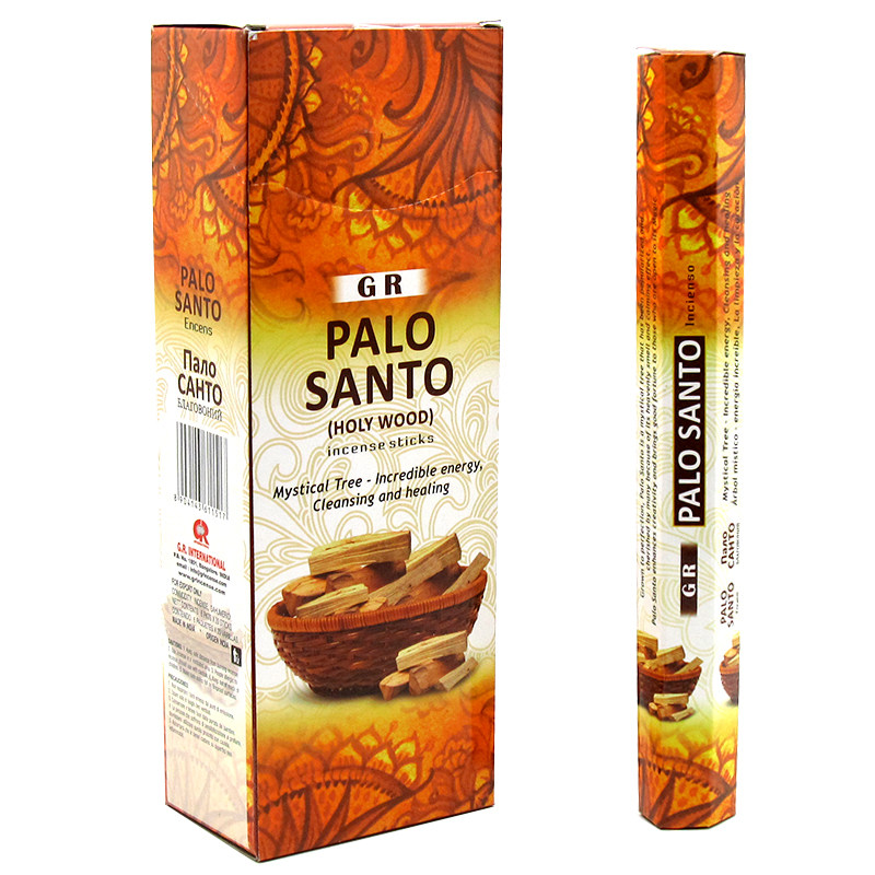 GR Palo Santo秘鲁圣木线香印度进口家用净化空气冥想熏香天然