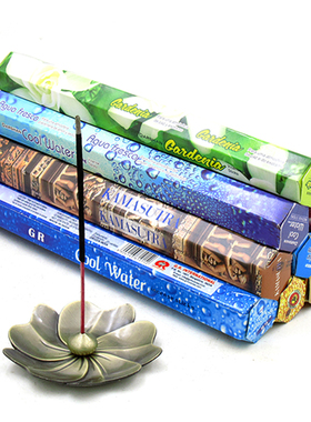 印度进口GR熏香线香冥想瑜伽安神供奉家用室内净化空气除味持久