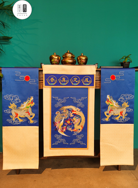 菩云刺绣装饰寺院装饰用品