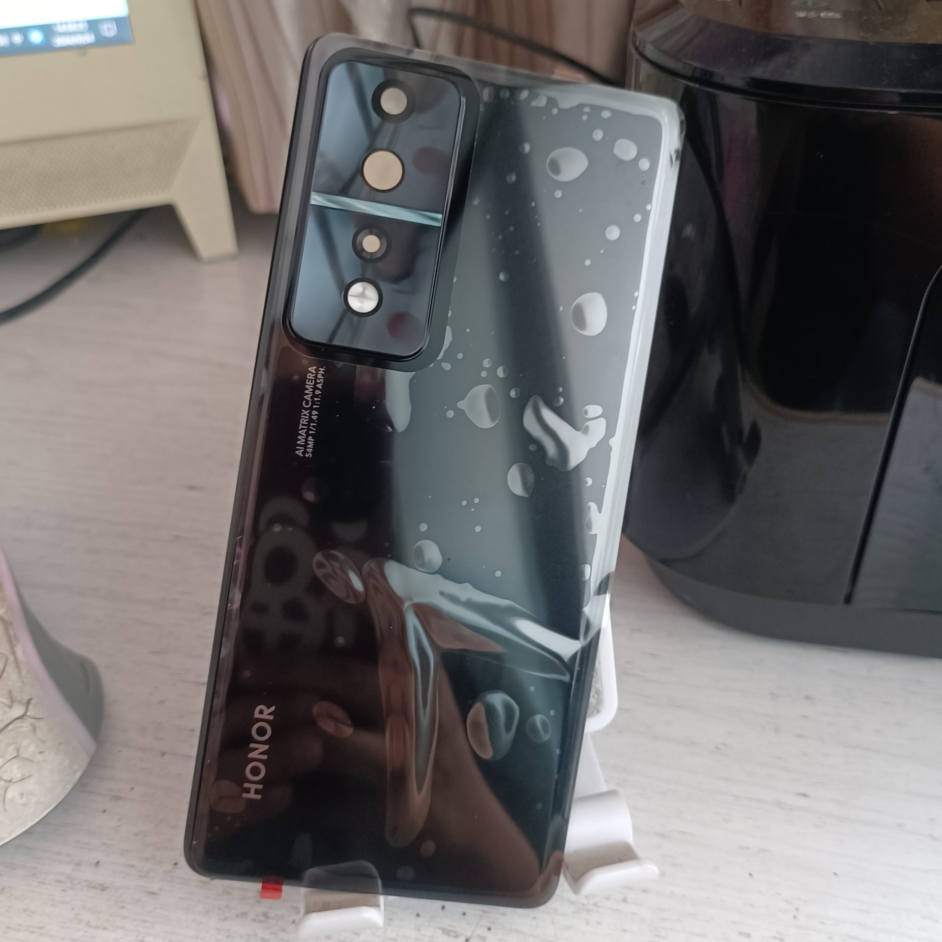 适用于荣耀80GT后盖 电池盖背盖80gt后盖 AGT-AN00原装后壳 外壳 - 实物图