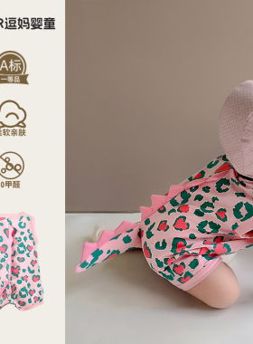 婴幼儿夏季衣服宝宝连体衣夏装超萌韩系婴儿无袖爬服满月百天外出