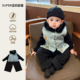 冬装 复古国风唐装 周岁生日宴礼服套装 宝宝抓周少爷服2025新款 冬季