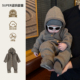 婴儿冬天衣服宝宝连体衣冬装 超韩洋气婴幼儿秋冬款 外出抱衣百日服