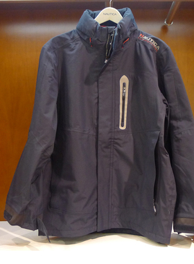 NAUTICA/诺帝卡男款航海系列 防水可配内胆 三合一功能夹克J24806