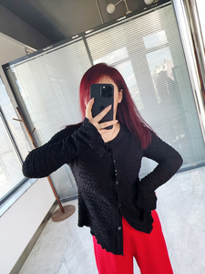 大码女装早秋装2023年胖mm新品纯欲风外套雪纺显瘦气质上衣开衫