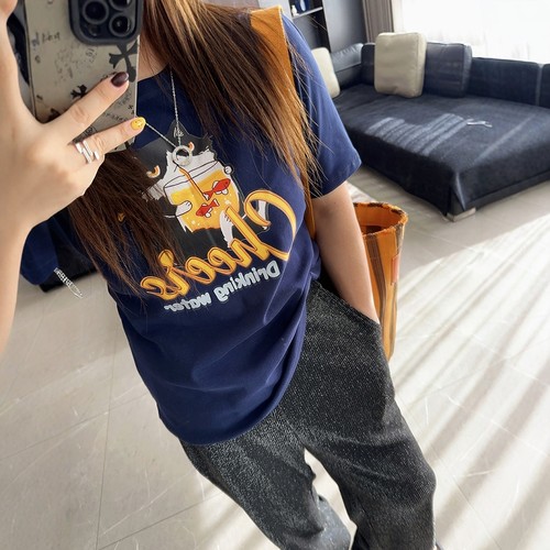 大码女装胖mm显瘦短袖t恤半袖