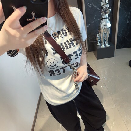 大码女装2026年胖mm早春夏装新款螺纹棉打底T恤内搭半袖上衣