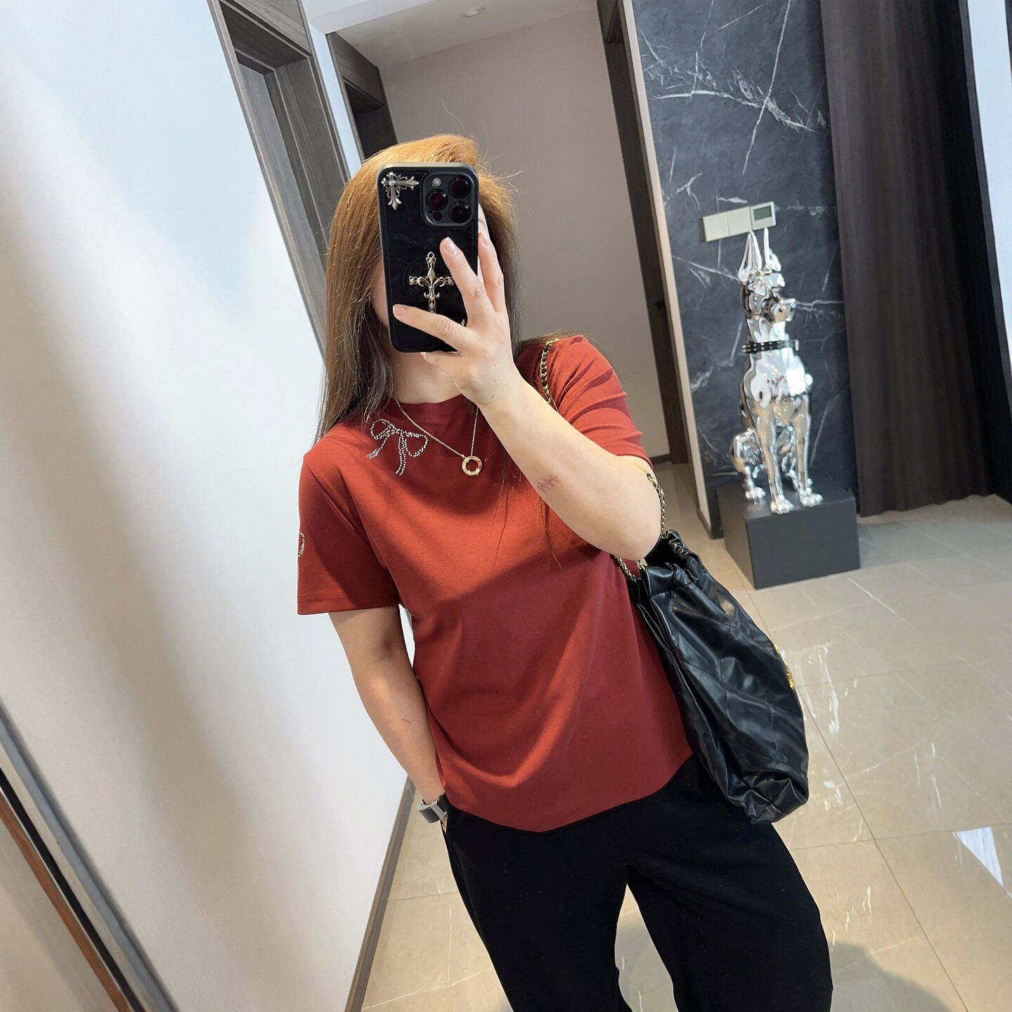 大码女装2026年胖mm早春夏装新款纯色莱赛尔打底T恤内搭半袖上衣