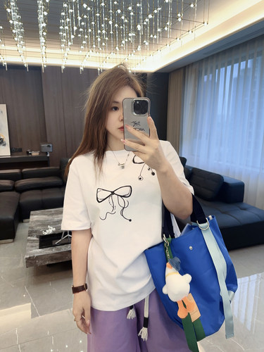 舞动的蝴蝶 大码女装胖mm2024年夏装新款遮肉韩版宽松短袖半袖t恤