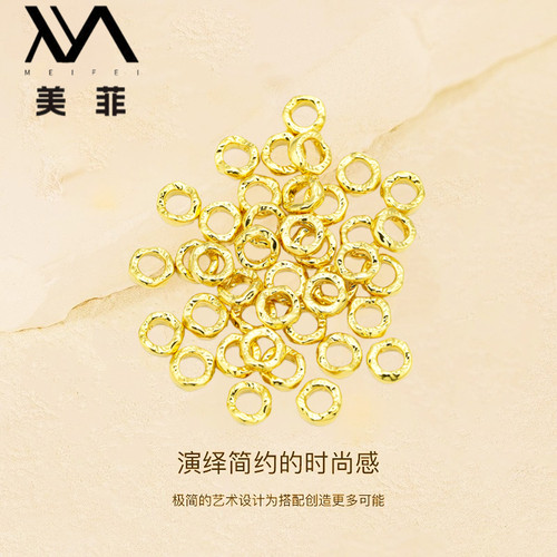 正品18k金盘缠配件万能百搭DIY