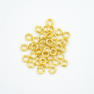 18k金盘缠配件 轻奢小众百搭高颜值 正品 5mm 不脱模 WT0139