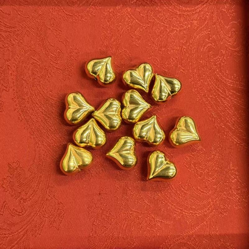 18k金屁桃配件(13mm)不脱模【WT0348】