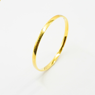 18k金龙鳞手镯女款 时尚 百搭送老婆礼物不脱模WT0593 店铺专属