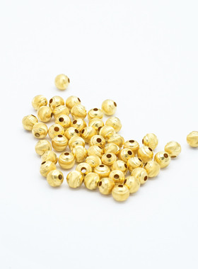 18k金DIY猫眼珠配件（5mm）不脱模【WT0385】