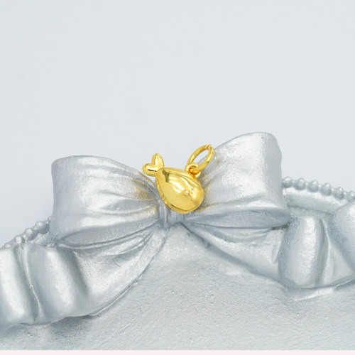 18k金余(鱼)生有你小滴溜配件女