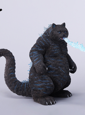 JXK哥斯喵2.0 猫咪哥斯雕像模型仿真动物玩具手办摆件公仔潮玩