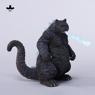 猫咪哥斯雕像模型仿真动物玩具手办摆件公仔潮玩 JXK哥斯喵2.0