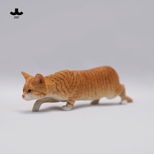 【JXK官方店】田园猫抓老鼠摆件
