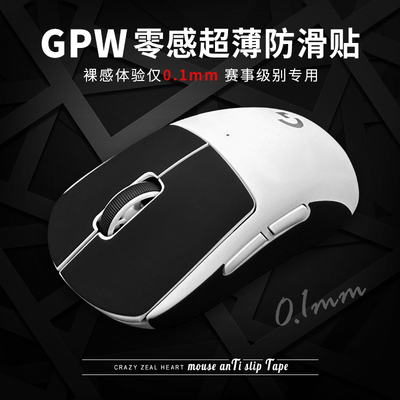 GPW硅胶防滑贴仅0.1mm赛事级专用