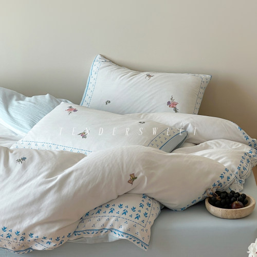 法式小清新全棉四件套