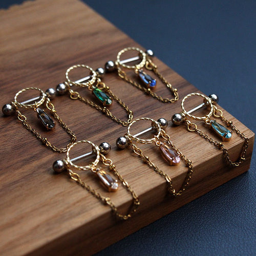 水滴乳环乳钉防过敏小众