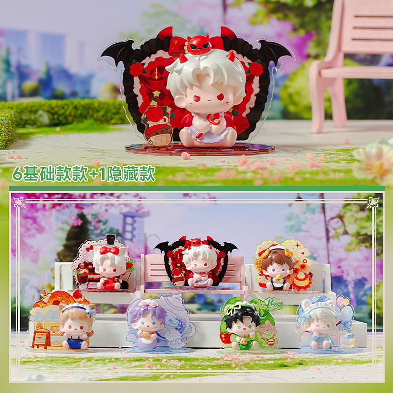 卡通可爱恋语星空盲盒潮玩手办家居办公室桌面摆件送闺蜜周边萌瑶