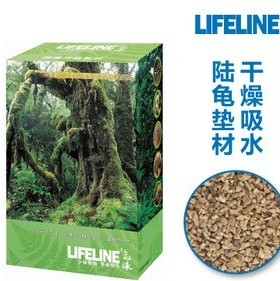 LIFELINE命脉果壳砂半水龟和陆龟专用垫材4L装（全国包邮）