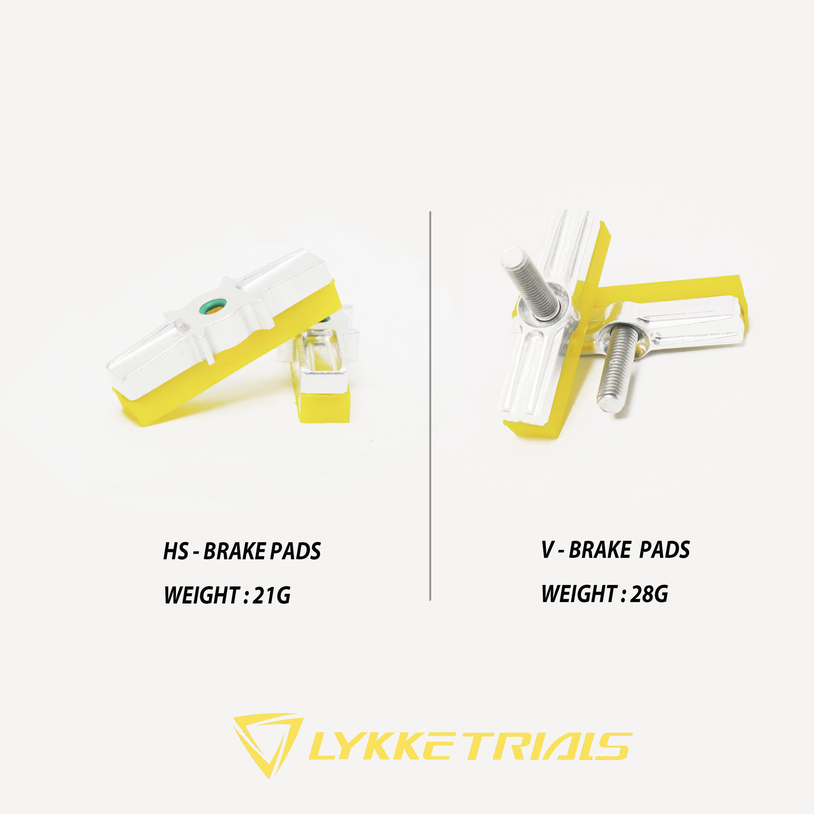 LYKKE攀爬自行车专业刹车皮