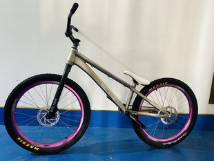 表演特技小轮车 BECAUSE 花式 街攀 极限运动 24寸攀爬自行车