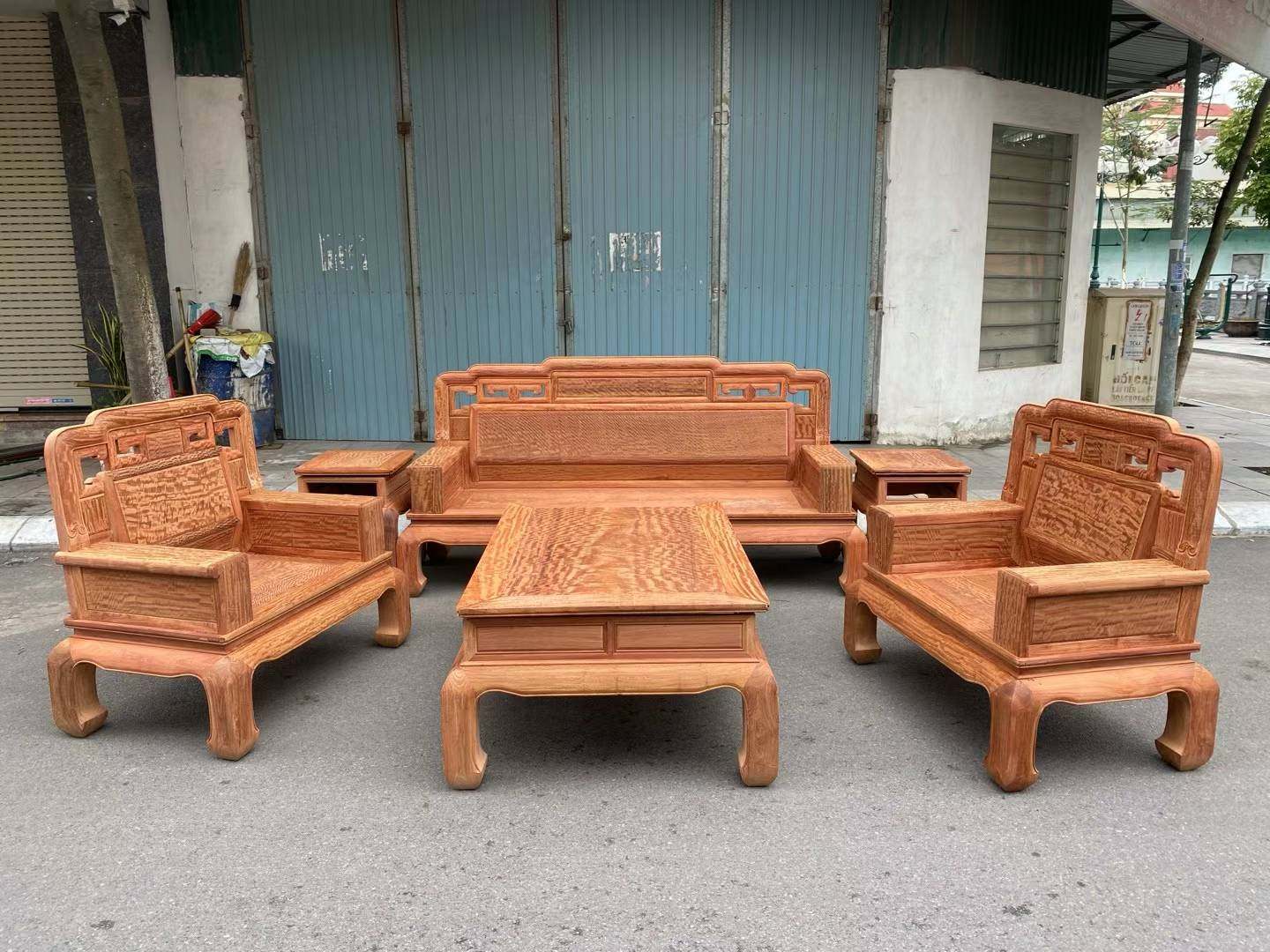 国色天香1.1.3沙发六件套 大果紫檀水波纹 缅花全榫卯红木家具,住宅家具,红木沙发,淘宝优惠券,粉丝福利购,淘宝优惠卷