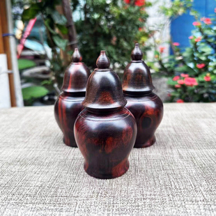 老挝大红酸枝牙签筒交趾黄檀木雕牙签盒实木便携牙签罐