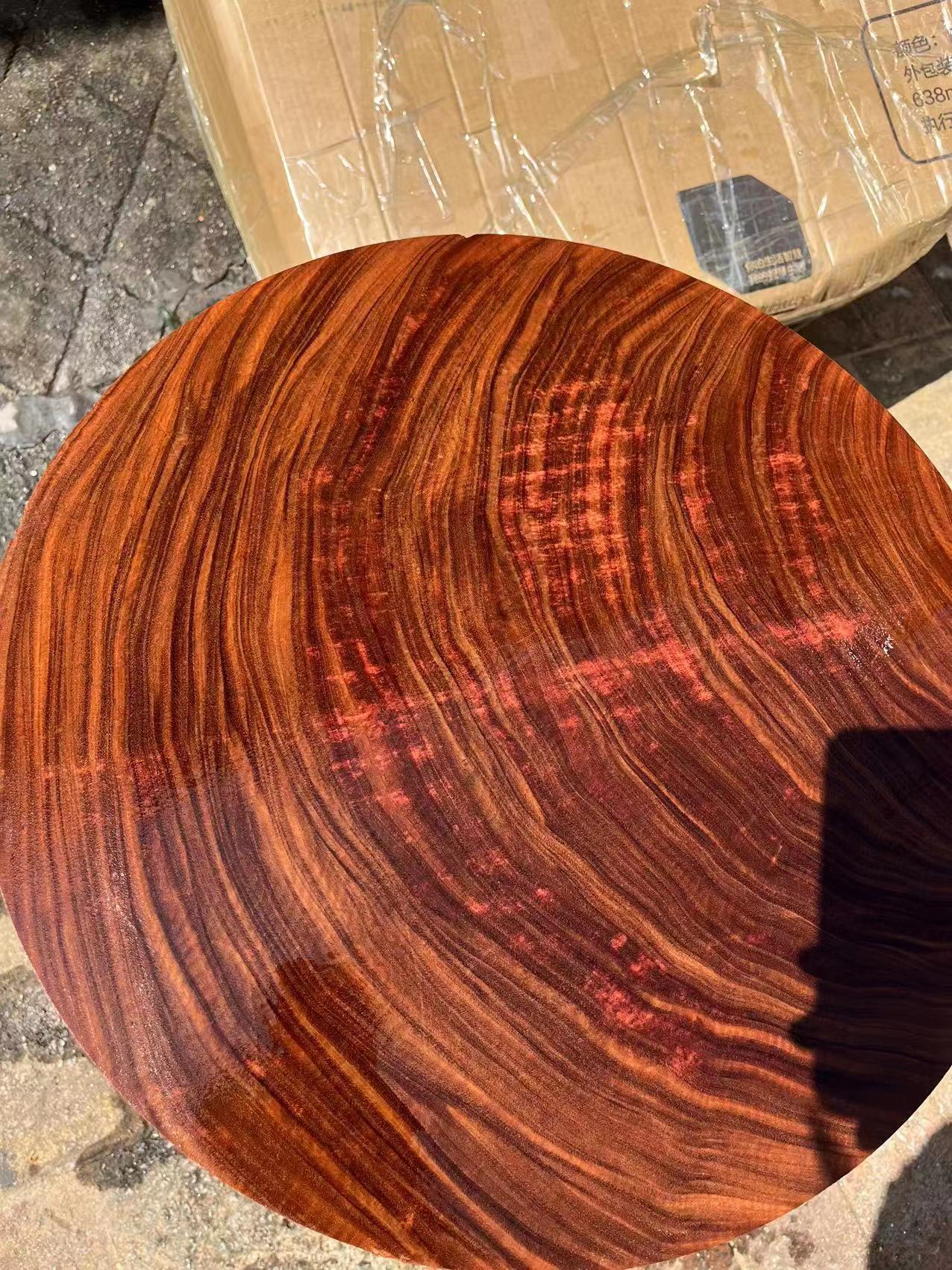 包邮 正宗越南蚬木砧板抗菌防霉整木家用厨房铁木菜板切菜板圆形