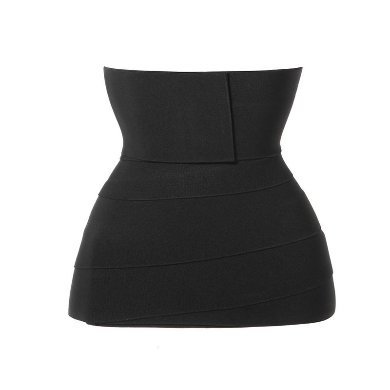 MN新款运动束腹健身弹力束腰带 tummy wrap收腰瑜珈长束缚带