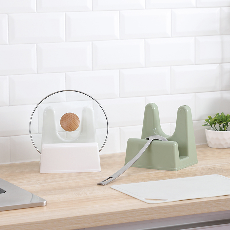 纳川锅盖架厨房台面坐式砧板架菜刀汤勺架菜板多用收纳置物架