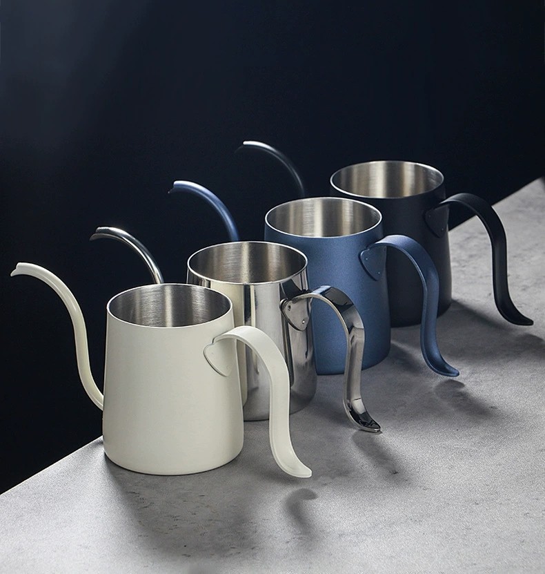 新款挂耳手冲咖啡壶304不锈钢加厚长嘴细口家用咖啡手冲壶250ml,餐饮具,手冲壶,淘宝优惠券,粉丝福利购,淘宝优惠卷