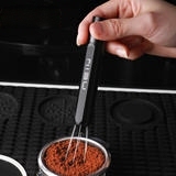 伸缩咖啡布粉针咖啡散粉针便携带底座意式咖啡粉结块搅拌散粉针