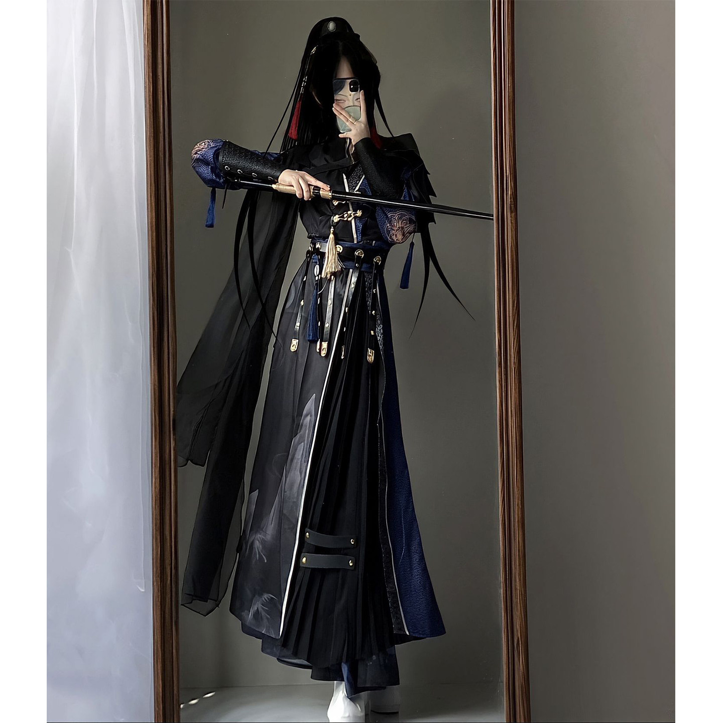 新年战袍穿搭服装江湖武侠风汉服