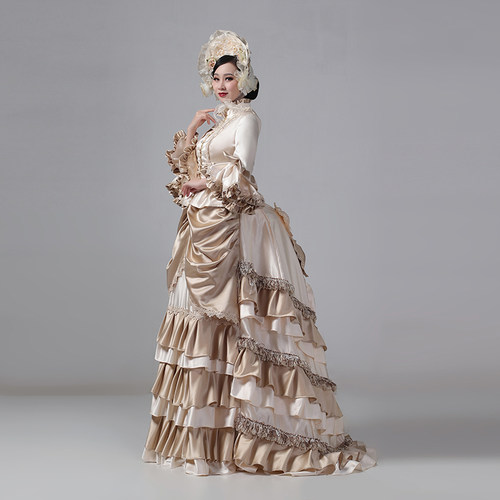 中世纪宫廷裙欧式礼服