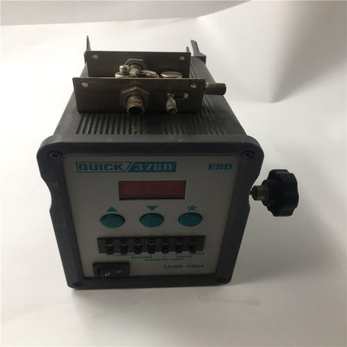 QUICK快克大功率高频涡流全自动出锡焊接系统焊台376D 90W 实拍