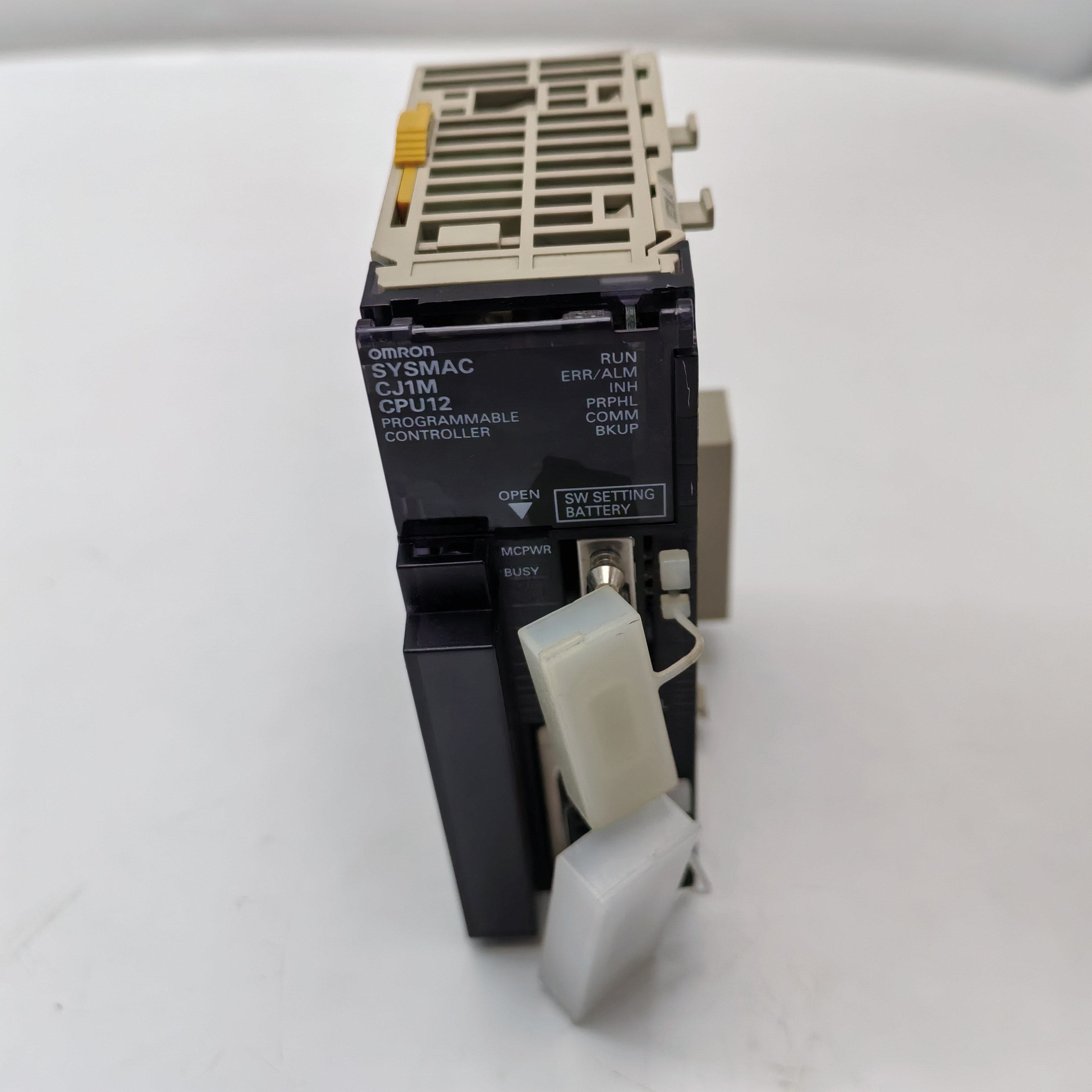 CJ1M-CPU12欧姆龙PLC模块，SYSMAC系列，版本4.0。实物拍摄