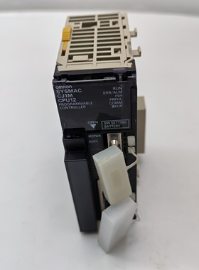 CJ1M-CPU12欧姆龙PLC模块，SYSMAC系列，版本4.0。实物拍摄