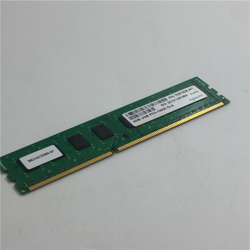 Apacer/宇瞻内存条4GB 2RX8 DDR3 1333U 96D3-4G1333NN-TR现货