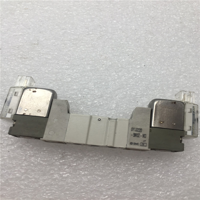 SMC电磁阀SYJ5220-5MOZ-M5/SYJ3220-5MOZ-M3 功能完好 现货