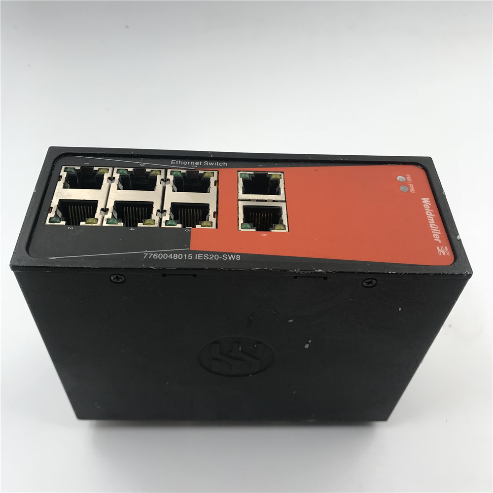 魏德米勒IES20非管理型交换机 7760048015 IES20-SW8实拍